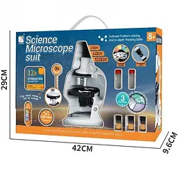 Дитячий Мікроскоп Іграшковий з Збільшення 200x, 600x, 1200x YG Toys - мініатюра 10