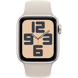 Смарт-годинник Apple Watch SE 2 GPS 40mm Starlight Aluminum Case with Starlight Sport Band S/M [MR9U3] [95073] - мініатюра 2
