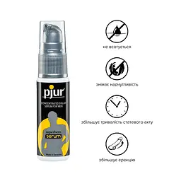 Пролонгуючий гель pjur Superhero Serum 20 мл - мініатюра 2