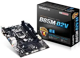 Материнська плата Gigabyte GA-B85M-D2V (GA-B85M-D2V) (Socket 1150, Intel B85, Micro-ATX) Б/в - мініатюра 4