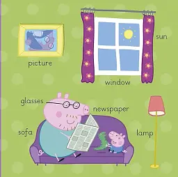 Peppa’s First 100 Words. An early-learning lift-the-flap book for toddlers - мініатюра 5