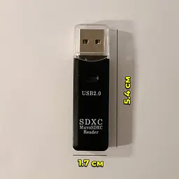 Кардридер карт пам'яті microSD/TF та SD/SDHC/SDXC. Підключення до ПК по USB - мініатюра 12