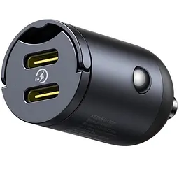 АЗП Baseus Tiny Star Mini Car Charger 2C 30W Cosmic Black - мініатюра 4