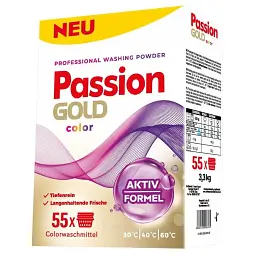 Пральний порошок Passion Gold Color , 3.3 кг, 55 прань 