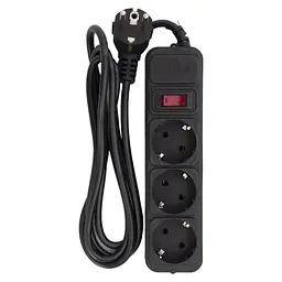 Мережевий фільтр живлення Patron EXT-PN-SP-1032, 1.8m Black (EXT-PN-SP-1032) - мініатюра 1
