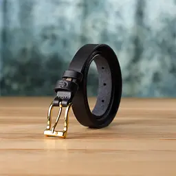 Тонкий шкіряний ремінь для жінок GRANDE PELLE 120х2 см acs0029634 - мініатюра 9