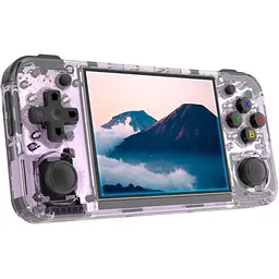 Ретро ігрова приставка Anbernic RG35XX H 64GB Transparent Purple [102941] - мініатюра 2