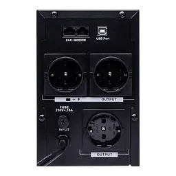 Лінійно-інтерактивне ДБЖ LPM-UL1550VA (1085Вт) - мініатюра 4