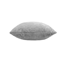 Подушка декоративная ТЕП VELOUR 40x40 см светло-серая - миниатюра 3