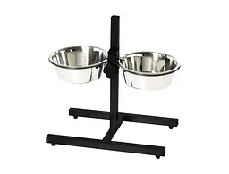 Миски на стійці для собак Nobby металеві 29x12-60 см 4 л 72830
