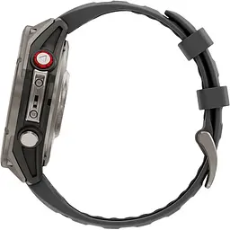 Смарт-годинник Garmin Fenix 8 Pro AMOLED Sapphire 47mm Carbon Gray DLC Titanium with Graphite/Black Silicone Band (010-03198-11) [145041] - мініатюра 4