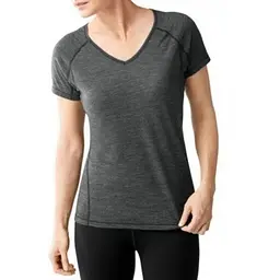 Термофутболка Smart Wool Wm’s PhD Ultra Light Short Sleeve Charcoal S (1033-SW 15142.003-S)