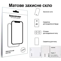 Скло захисне BeCover Matte Anti-Glare Samsung Galaxy Tab A11 SM-X133/X135 8.7" (713938) - мініатюра 4