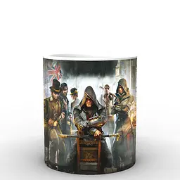 Кухоль GeekLand Assassins Creed в барі AC.02.14 330 мл білий - мініатюра 3