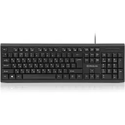 Клавіатура REAL-EL RK-507 USB Black (EL123100050)