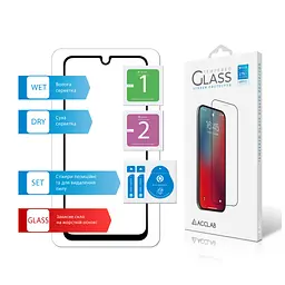 Скло захисне ACCLAB Full Glue Samsung A16 Black (1283126598821) - мініатюра 7