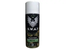 Піна для гоління SWAT 400мл MENTHOL для чоловіків
