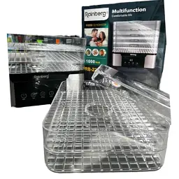 Електросушарка для овочів та фруктів Esonstyle Silver Love RB-912 - мініатюра 2
