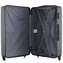 Валіза велика Semi Line 28 дюймів (L) ABS-Plastic Black (T5690-3) - мініатюра 6