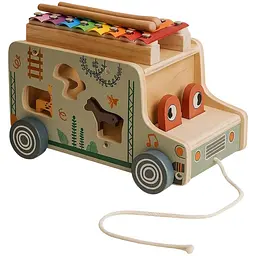 Дерев`яна вантажівка FreeON з ксилофоном, multicolour