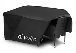 Садові меблі Di Volio VERONA 4+1 чорні - мініатюра 2