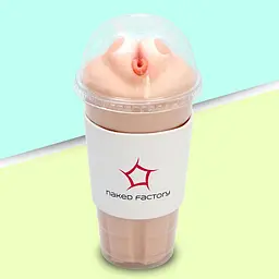 Мастурбатор-вагіна Naked Factory Cup Sleeve V-1, наскрізний - мініатюра 8