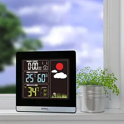 Метеостанція Technoline WS6448 Black (WS6448), Чорний - мініатюра 6