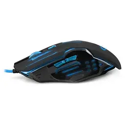 Миша Esperanza MX403 Apache USB Black-Blue (EGM403B) - мініатюра 2