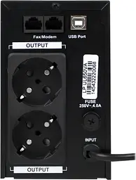 ДБЖ LogicPower UL650VA (390Вт) (1454) - мініатюра 3
