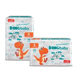Підгузки Dino Baby 5 (11-25 кг), 36 шт. - мініатюра 3