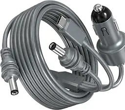 Кабель живлення Starlink Mini 3 м 3-в-1 USB-C / DC / прикурювач до 100W