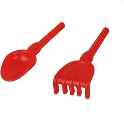 Набір лопатка і граблі MToys 24 см 19240 - мініатюра 2