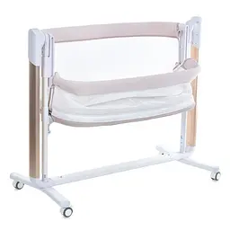 Дитяче Ліжко манеж 4 в 1 NOA ME 1125-G Beige - мініатюра 2
