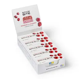 Протеїновий батончик Space Food (Space Bite) — 10 × 45 г, малина cranberry