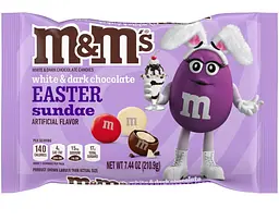 Драже M&M'S Easter Sundae з білого шоколаду та темного шоколаду, 210 г