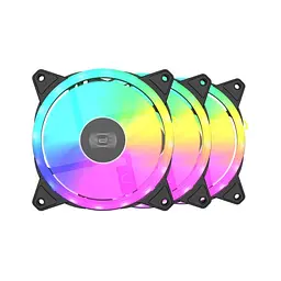 Кулер до корпусу PcCooler F3 T120 ARGB BK 3IN1 - мініатюра 2