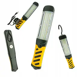 Ліхтар світлодіодний 100LED 28Вт (акумуляторний 4000мАч) СТАНДАРТ FLST-LED - мініатюра 2