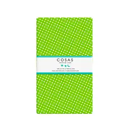 Набір простирадл на резинці Cosas G&W DOTS 60х120х12 см (SetSheet_DropGreen_White_120x60) - мініатюра 2
