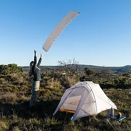 Матрац надувний Naturehike (CNK2300DZ013) 3.5см - одномісний - світло-сірий - мініатюра 2