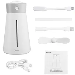 Зволожувач повітря Baseus Slim Waist HuXiaomidifier White DHMY-B02 - мініатюра 2