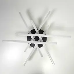Світильник LED smart ARMANI+пульт 90W 3000-5000K IP20 круг білий Violux ( 220945 ) - мініатюра 3