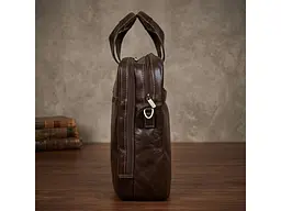 Чоловіча сумка-портфель Italico 9954-40 moro Коричнева 40x30x10 см TONY PEROTTI sum0029077 - мініатюра 9