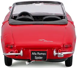 Автомодель Bburago Alfa Romeo Spider 1966 (18-43047) - мініатюра 4