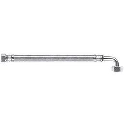 Шланг антивібраційний кутовий Tucai CODO 1″ 0,4м. River MG-1-400