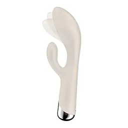Вібратор-кролик Satisfyer Spinning Rabbit 1 20 см білий - мініатюра 2