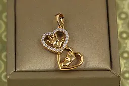 Кулон Xuping Jewelry ручка з ножкою 2,2 см золотистий - мініатюра 2