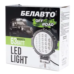 Світлодіодна додаткова LED фара Belauto Flood Алюмінієвий корпус (BOL2103F) - мініатюра 3