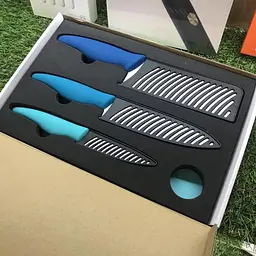 Набір ножів з обробною дошкою Huo Hou Ceramic Knife + Chopping Board Set (HU0020) - мініатюра 5