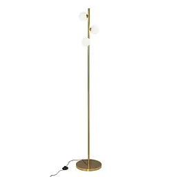 Торшер настільний Levistella 7529834-3 BRONZE, G9, 3 плафона, метал, скло, висота 182 см, сучасний стиль для дому - мініатюра 2