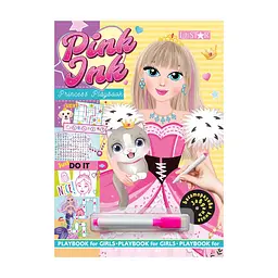 Багаторазова книга творчих завдань Princess Playbook  Апельсин LS-04-02 Різнокольоровий shop (4823119602974)
